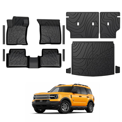 Floor Mats for 2018-2024 Ford Expedition 7-Seat Accessories