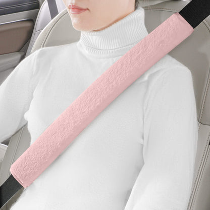 LACDL Extra Long Seatbelt Covers Super Soft Furry for Adults Kids Women & Men, Thick Plush Full Car Seat Belt Cushion, Fluffy Shoulder Pad Protector, Auto Interior Accessories, 1pc, Off White, 15.5in