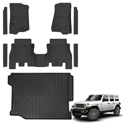 Floor Mats & Cargo Mat & Backrest Mat Custom for Toyota RAV4 Hybrid 2026