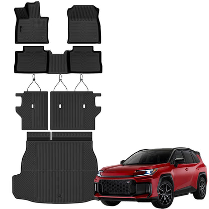 AUXKO All Weather Floor Mats for Toyota Camry 2025 2026 Include Hybrid