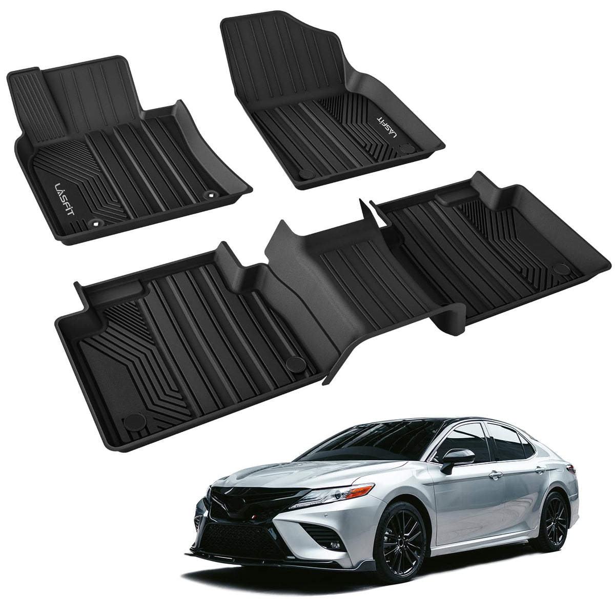 LASFIT Floor Mats for Toyota 4Runner 2013-2024 & for Lexus GX460 2014-2023