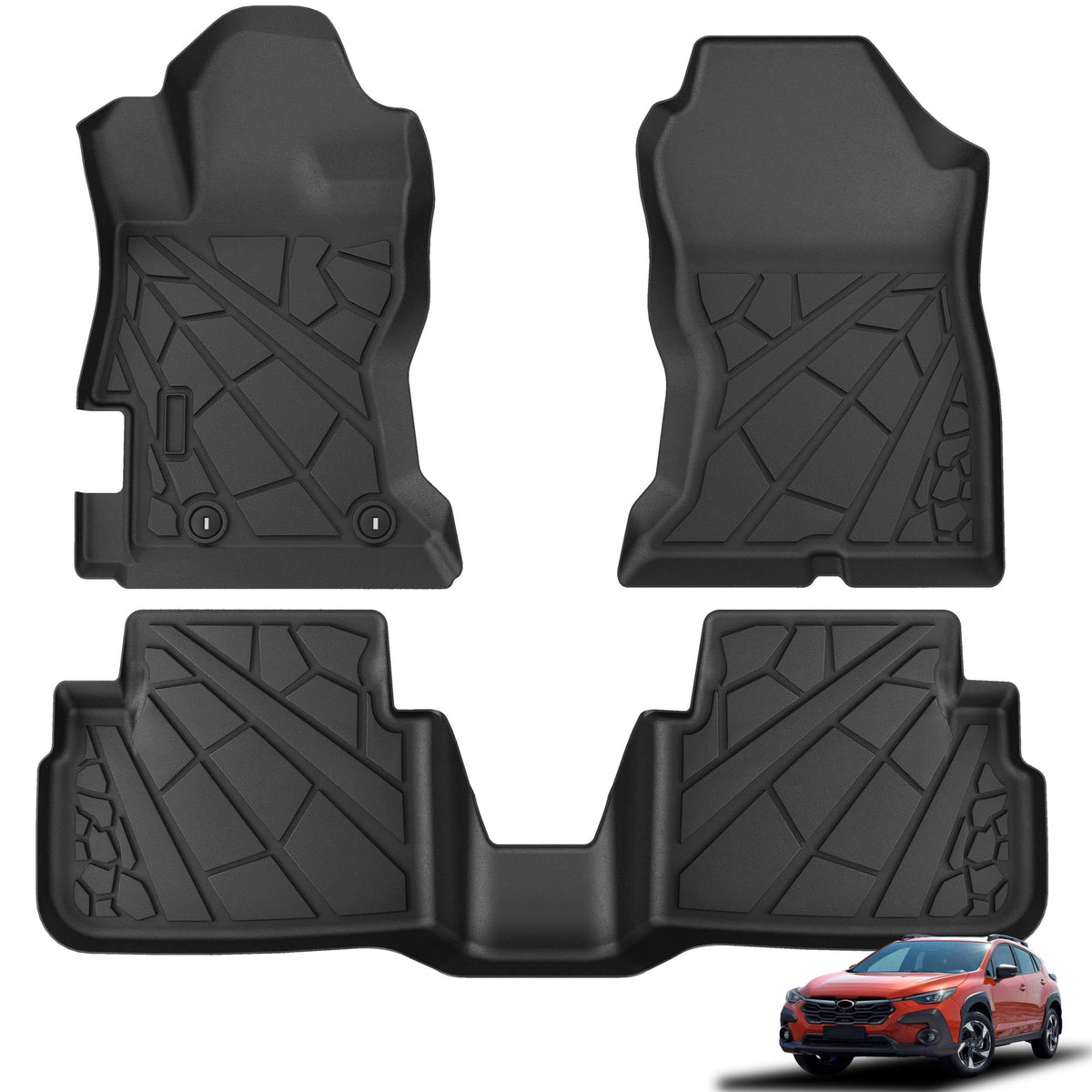 KARPAL Floor Mats for 2017-2026 2027 Chrysler Pacifica 7 Seats (Not Hybrid)