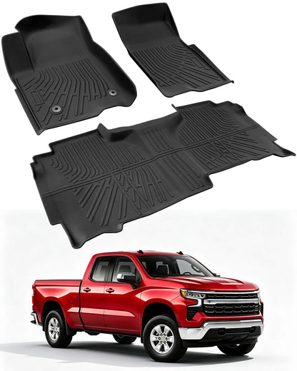 Car Floor Mats for Chevy Equinox for GMC Terrain 2018-2024