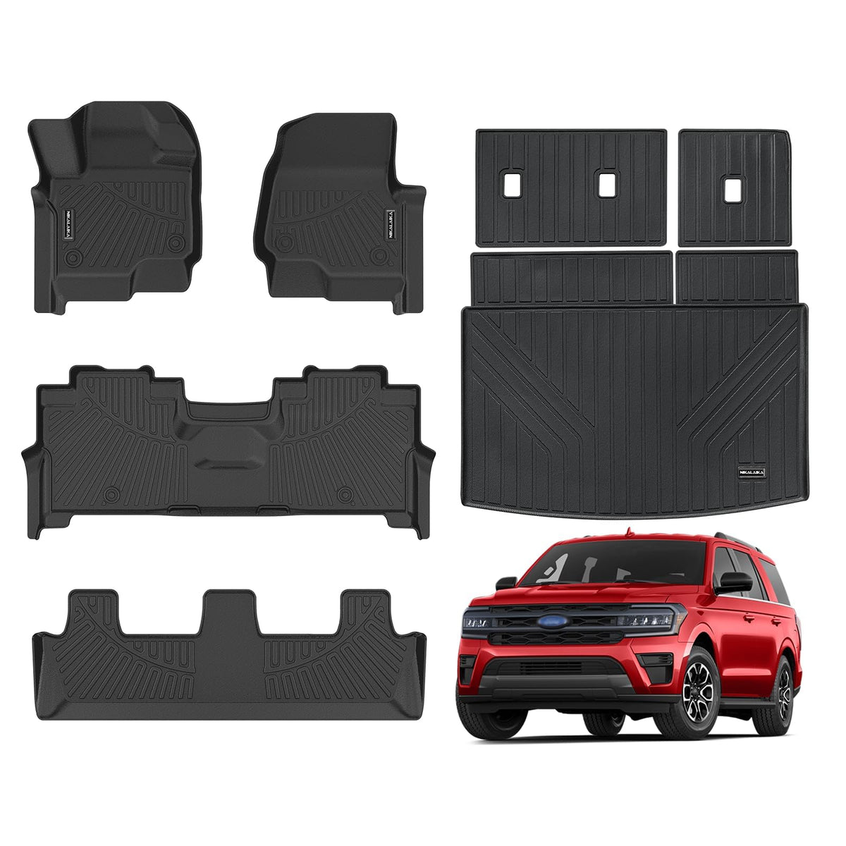 Floor Mats for 2007-2009 2010 2011 Toyota Camry CE/LE/SE/XLE (Gas Only)