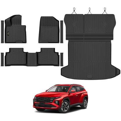 Floor Mats & Cargo Mat & Backrest Mat Custom for Toyota RAV4 Hybrid 2026