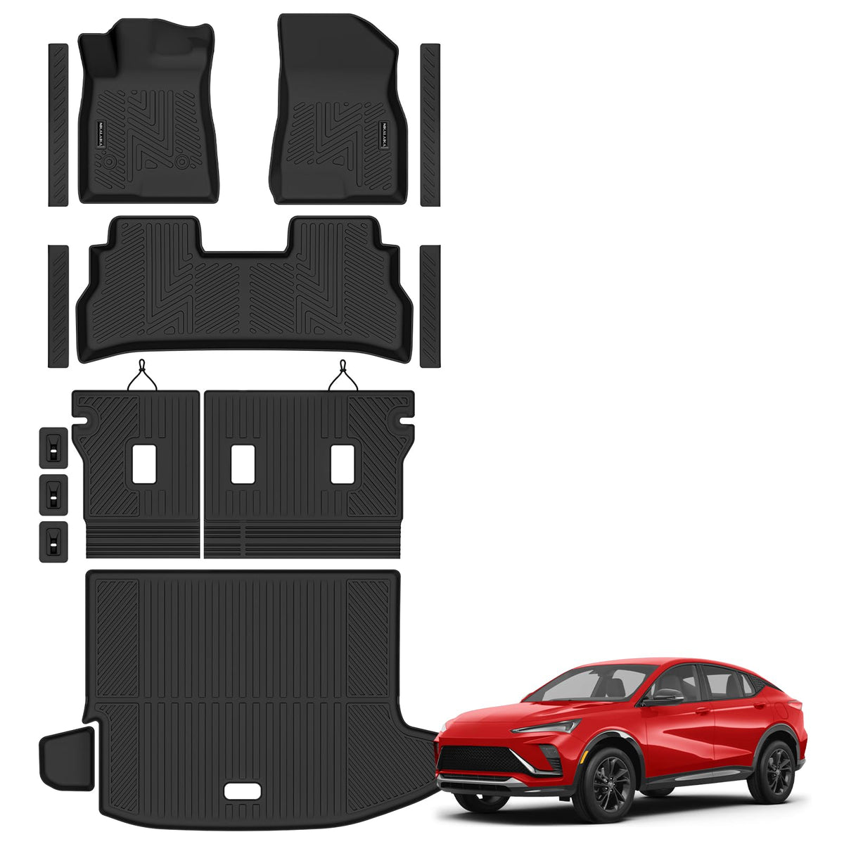 Floor Mats for 2007-2009 2010 2011 Toyota Camry CE/LE/SE/XLE (Gas Only)