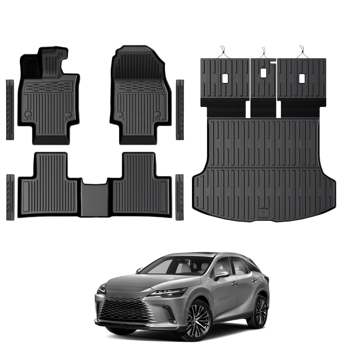 Floor Mats for 2016-2027 Dodge Durango 6-Seats Accessories