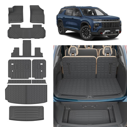 Rongtaod Floor Mats Set for 2021-2026 Kia Sorento 6&7 Seats Accessories