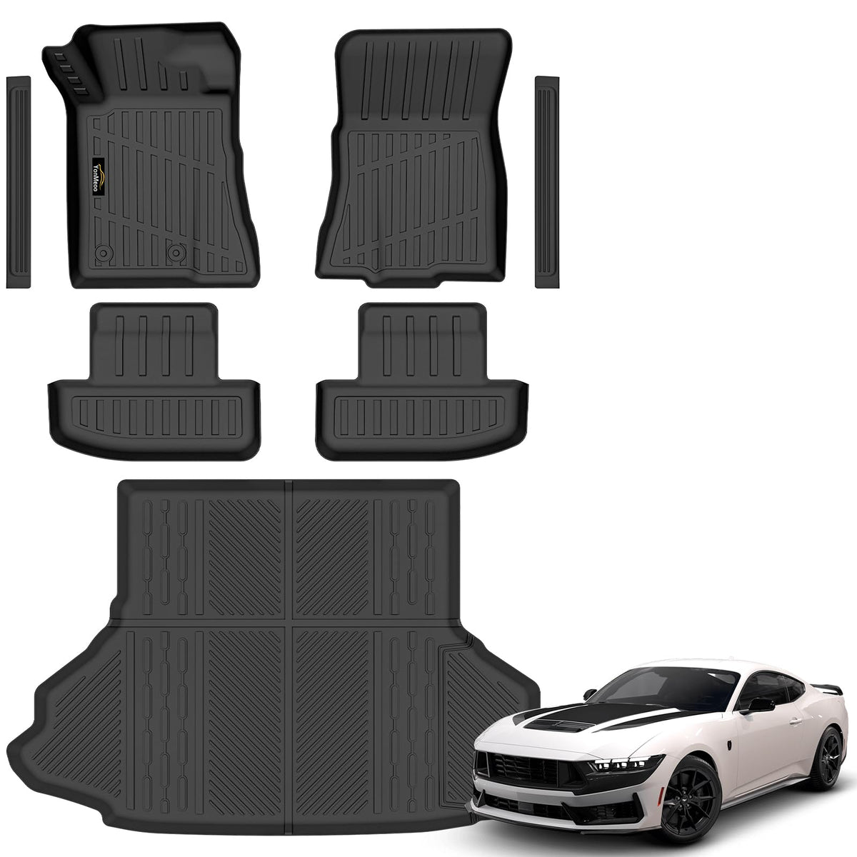Floor Mats & Cargo Mat & Backrest Mat Custom for Toyota RAV4 Hybrid 2026