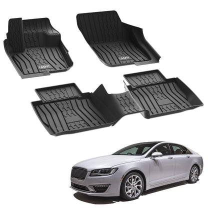 LASFIT Floor Mats for Ford Fusion 2017-2020 SE/S/SEL/Titanium/Hybrid