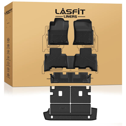 LASFIT Floor Mats for Toyota 4Runner 2013-2024 & for Lexus GX460 2014-2023