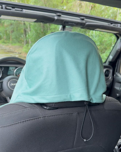 The HydroGUARD-Microfiber SEAT & Seatbelt Protector - Sunrise