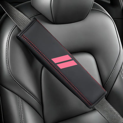 Seatbelt Shoulder Strap Pads, Car Seat Belt Protector Cover Compatible with Mustang GT, Universal Car Seatbelt Cover Interior Accessories.