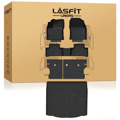 LASFIT Floor Mats for Toyota 4Runner 2013-2024 & for Lexus GX460 2014-2023
