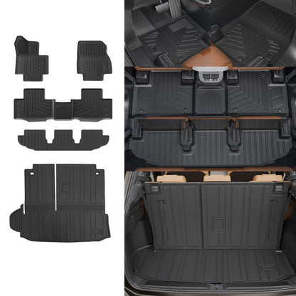 Rongtaod Floor Mats Set for 2021-2026 Kia Sorento 6&7 Seats Accessories