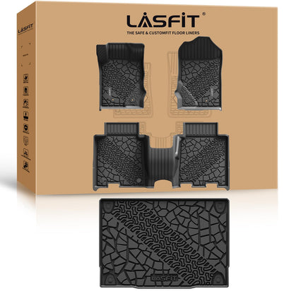 LASFIT Floor Mats for Ford Fusion 2017-2020 SE/S/SEL/Titanium/Hybrid