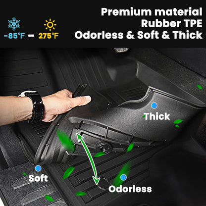 AUXKO All Weather Floor Mats Cargo Mat for 2026 Nissan Sentra