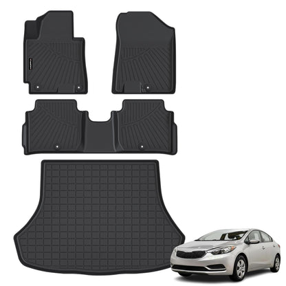 All Weather Floor Mats Full Sets for 2015-2020 Chevy Chevrolet Suburban