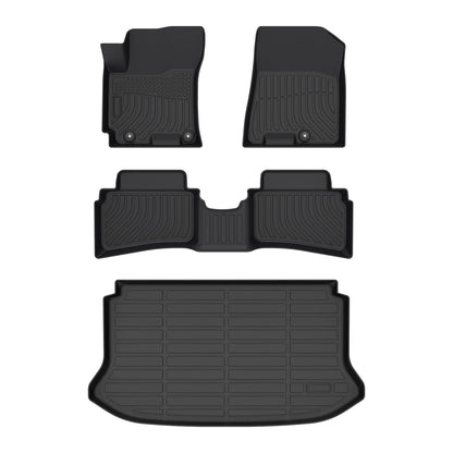 Cartist Floor Mats Fit for Honda HR-V HRV 2023 2024 2025 2026 (Include Hybrid) All Weather Floor Liners Front & 2nd Row Floor Mat for HRV Heavy Duty