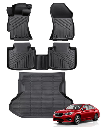 for Toyota Sienna 2013-2020 Floor Mats Cargo Liner Trunk Mat (8 Seater)