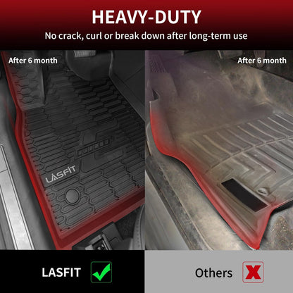 LASFIT Floor Mats for Ford Mustang Mach-E 2026 2025 2024 2023 2022 2021