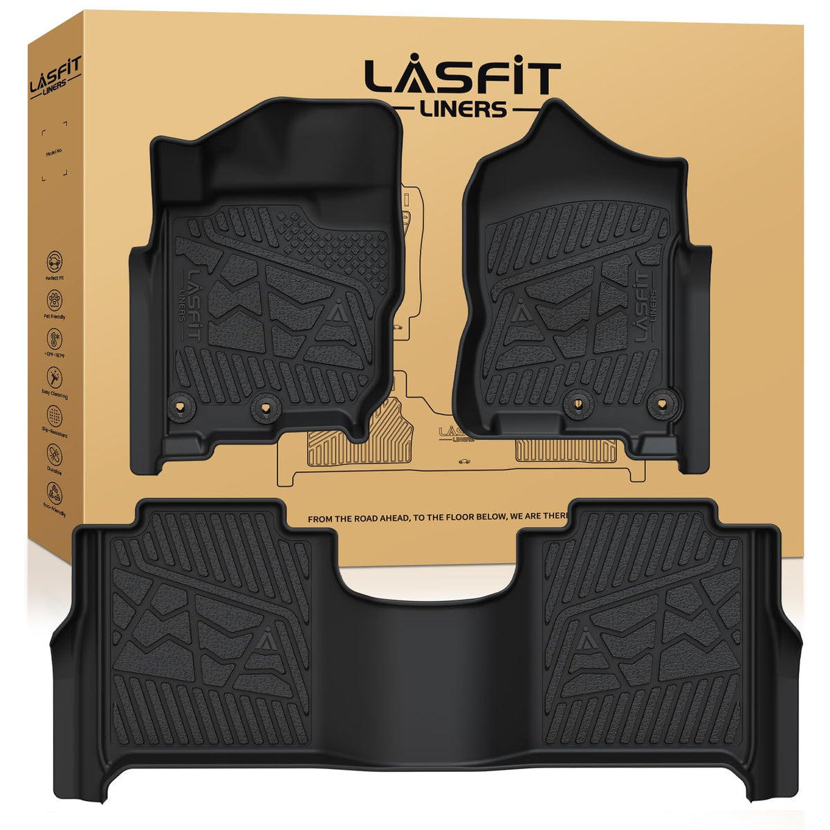 LASFIT Floor Mats for Hyundai Santa Fe Gas 2027 2026 2025 2024