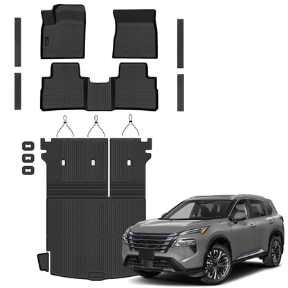 AUXKO All Weather Floor Mats Cargo Mat for 2026 Nissan Sentra