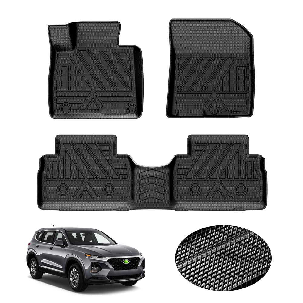 KUST Custom Fit Floor Mats for 2019-2025 2026 Nissan Altima Accessories All Weather Floor Mat Carpet Liners Front Rear 2 Row Seat Black Liner TPE