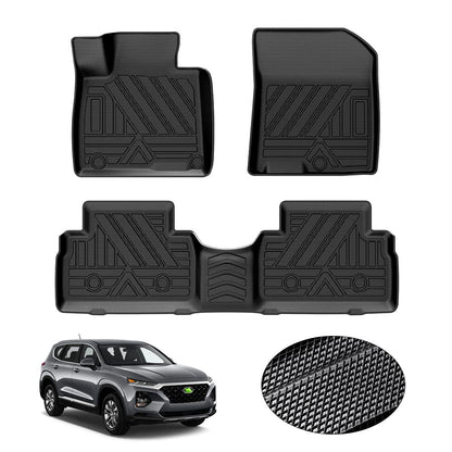 KUST Custom Fit Floor Mats for 2019-2025 2026 Nissan Altima Accessories All Weather Floor Mat Carpet Liners Front Rear 2 Row Seat Black Liner TPE