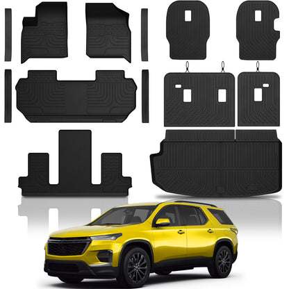 KUST Custom Fit Floor Mats for 2019-2025 2026 Nissan Altima Accessories All Weather Floor Mat Carpet Liners Front Rear 2 Row Seat Black Liner TPE