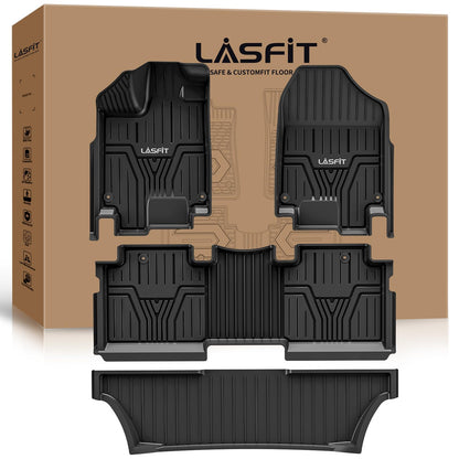 LASFIT Floor Mats for Honda Accord 2008-2012 (Fit Sedan, NOT for Coupe)
