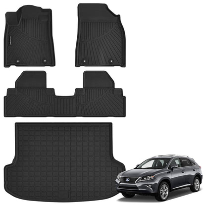 Floor Mats & Trunk Mat for Honda Civic Gas Sedan 2006-2011(Not for Coupe)