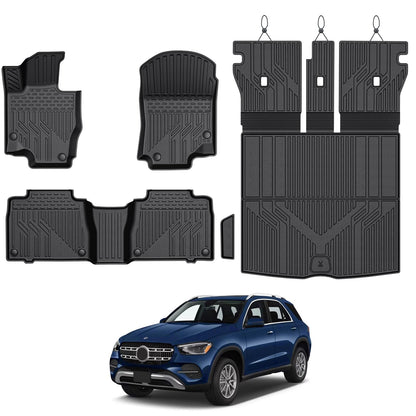 Floor Mats for 2016-2027 Dodge Durango 6-Seats Accessories
