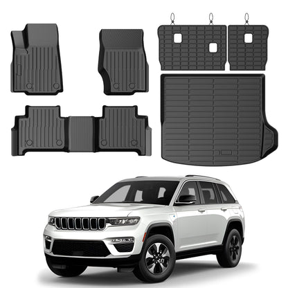 Cartist Floor Mats Fit for Honda HR-V HRV 2023 2024 2025 2026 (Include Hybrid) All Weather Floor Liners Front & 2nd Row Floor Mat for HRV Heavy Duty