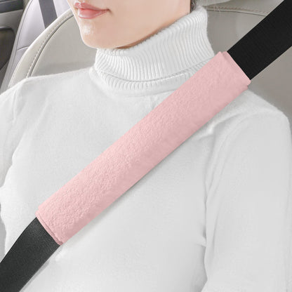LACDL Extra Long Seatbelt Covers Super Soft Furry for Adults Kids Women & Men, Thick Plush Full Car Seat Belt Cushion, Fluffy Shoulder Pad Protector, Auto Interior Accessories, 1pc, Off White, 15.5in