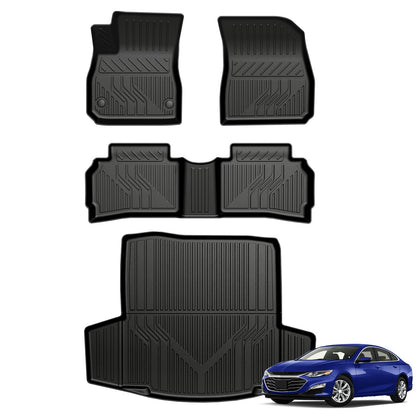 Floor Mats for 2018-2023 Chevy Traverse 7-Seat Accessories