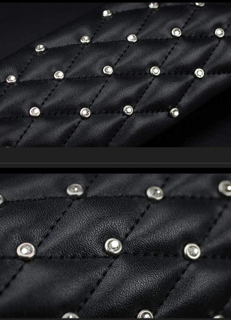 2PCS Bling Car Seatbelt Strap Covers for Women Girls - Crystal Rhinestone Velvet Shoulder Pad Protector - Diamond Shine Safety Shoulder Pad, Car Decor Interior Accessories
