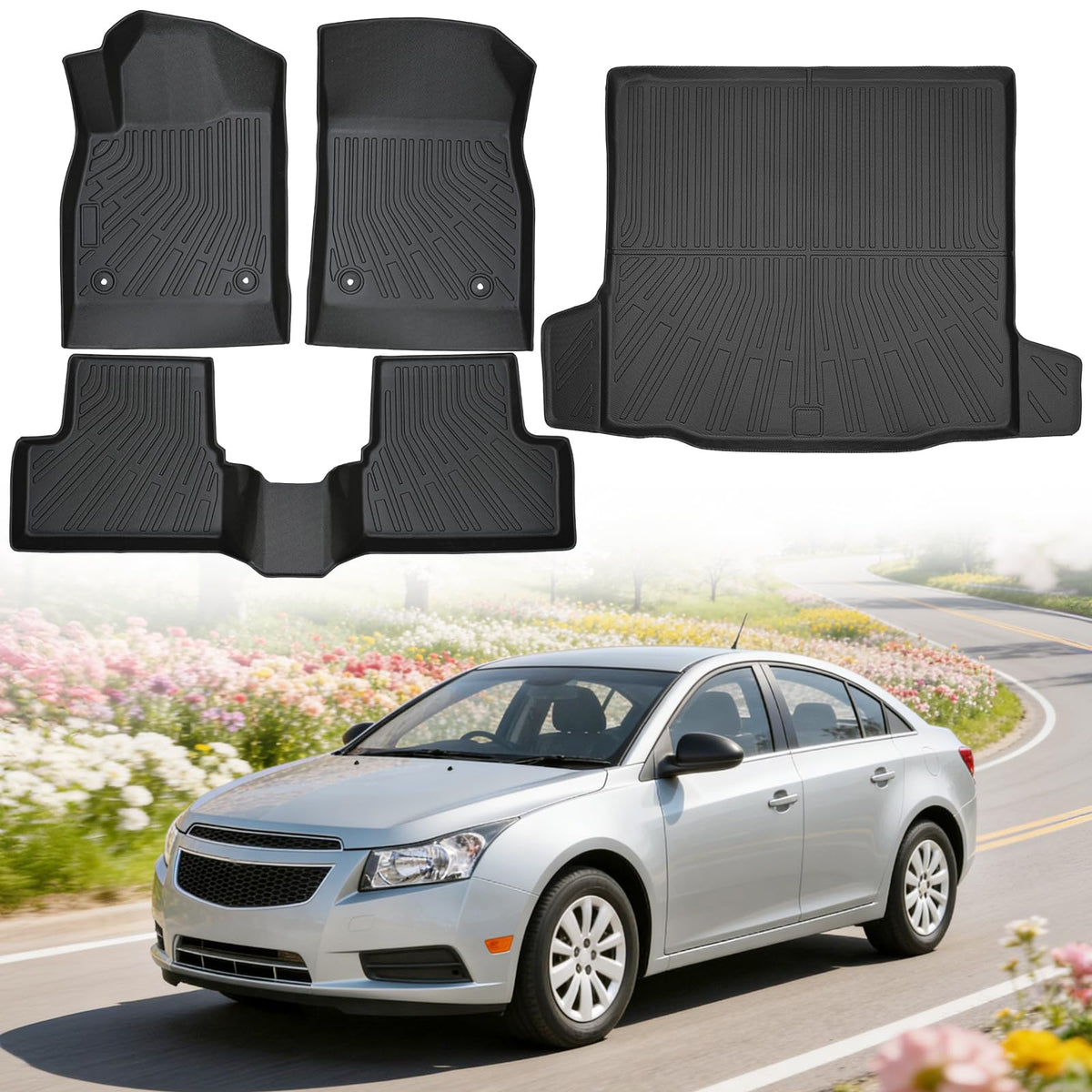 Floor Mats for Chevrolet Chevy Sonic 2012-2020
