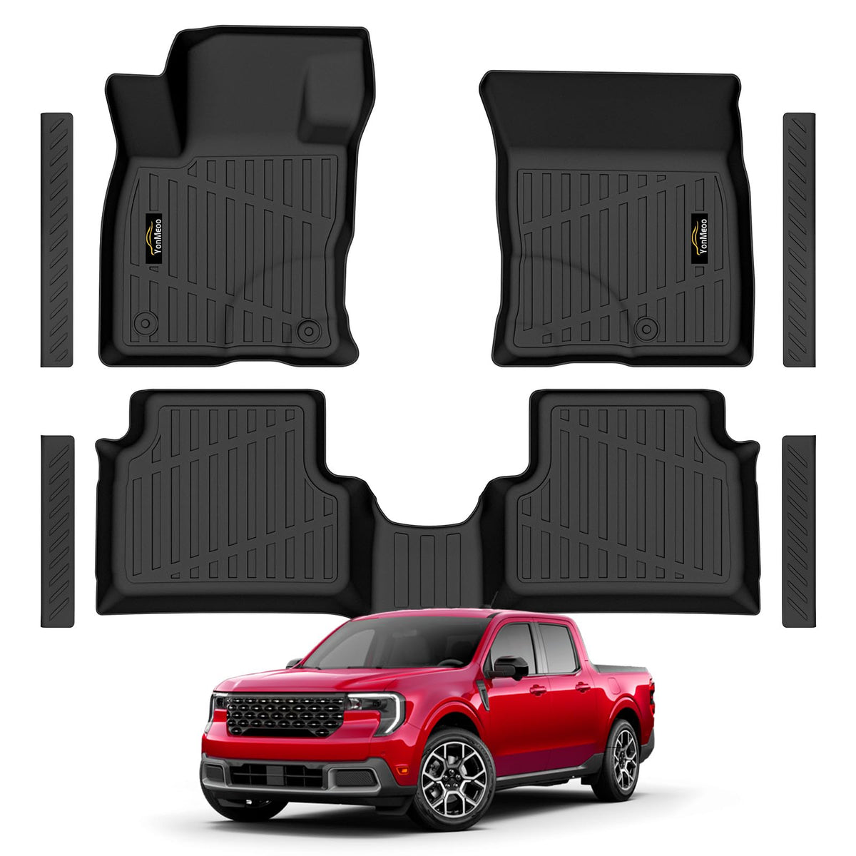 Floor Mats & Cargo Mat & Backrest Mat Custom for Toyota RAV4 Hybrid 2026