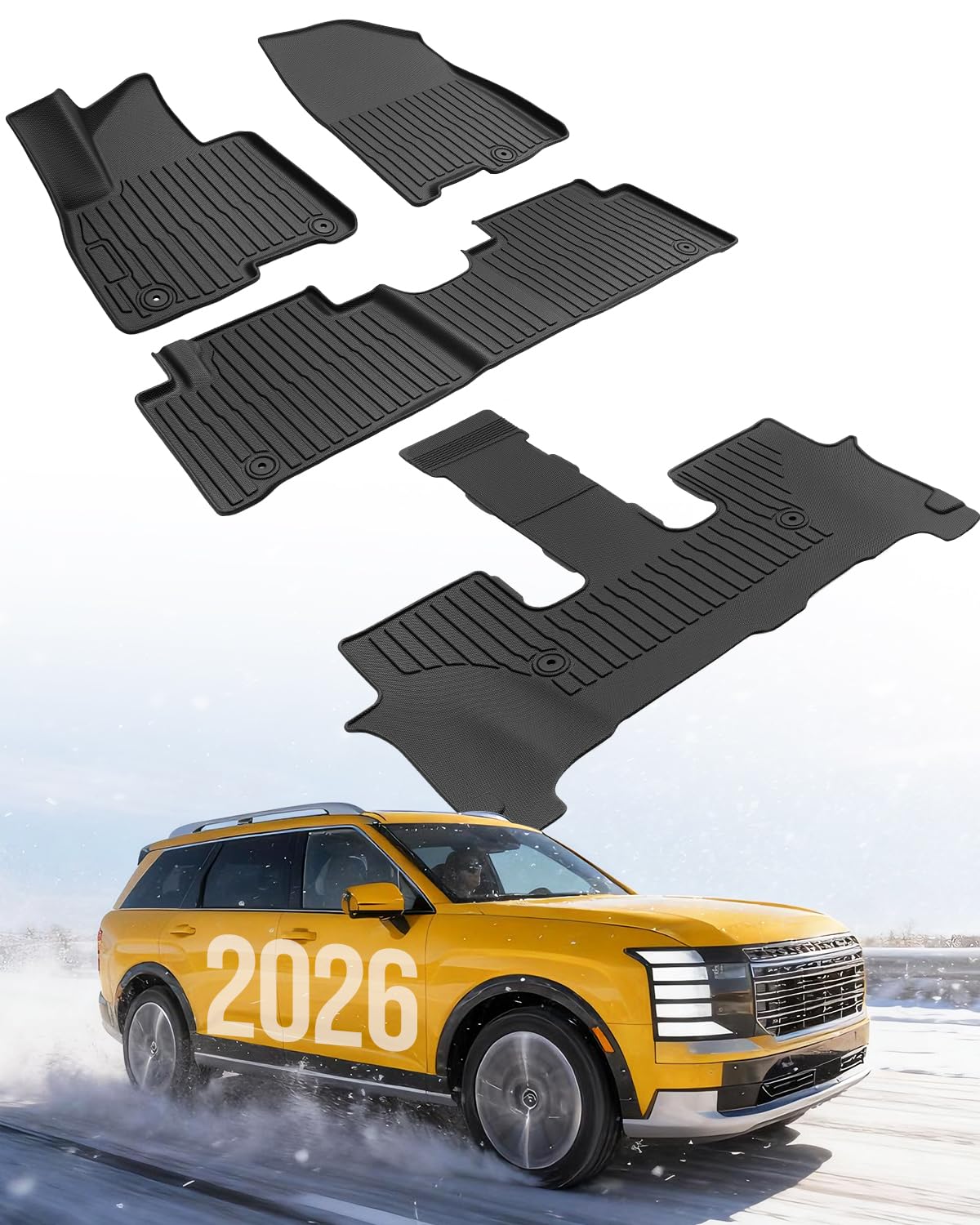 TAPTES Floor Mats for Chrysler Town & Country/Dodge Grand Caravan