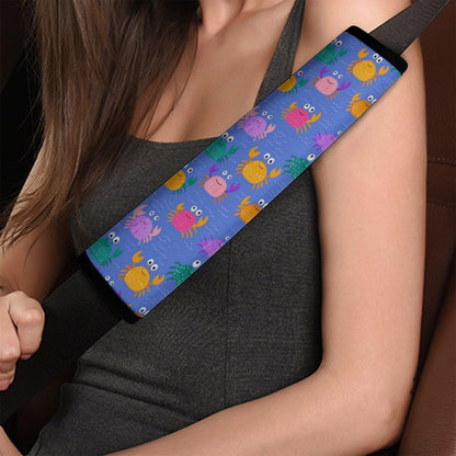Evil Eye Angry Car Seat Neck Cover Seatbelt Shoulder Strap Pad Car Accessories Shoulder Protector for Car Seat Belt Harness Covers 2 Pack