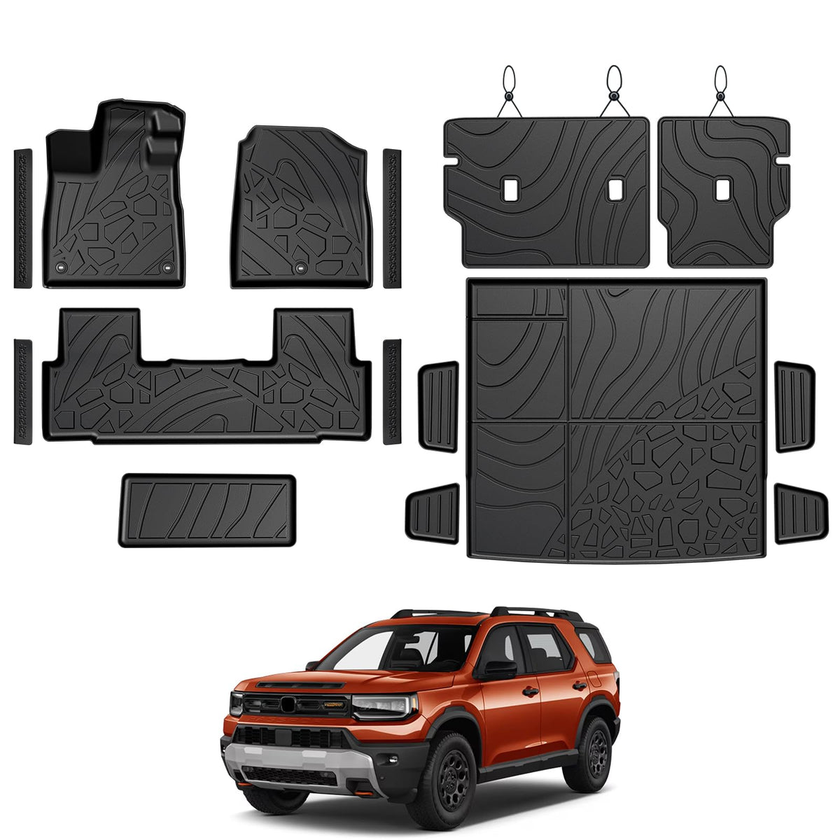 Floor Mats for 2016-2021 Honda Civic Sedan Accessories