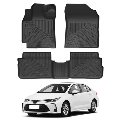 Cartist Floor Mats Fit for Honda HR-V HRV 2023 2024 2025 2026 (Include Hybrid) All Weather Floor Liners Front & 2nd Row Floor Mat for HRV Heavy Duty