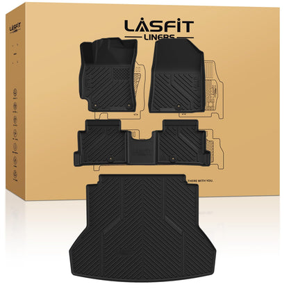 LASFIT Floor Mats for KIA EV9 6-Seat 2026 2025 2024
