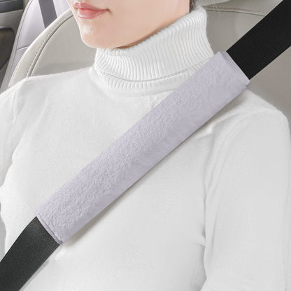 LACDL Extra Long Seatbelt Covers Super Soft Furry for Adults Kids Women & Men, Thick Plush Full Car Seat Belt Cushion, Fluffy Shoulder Pad Protector, Auto Interior Accessories, 1pc, Off White, 15.5in