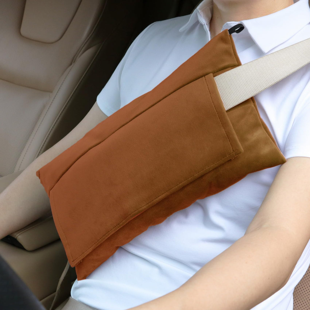 Post Surgery SeatBelt Pillow for Pregnancy Mastectomy Hysterectomy Recovery