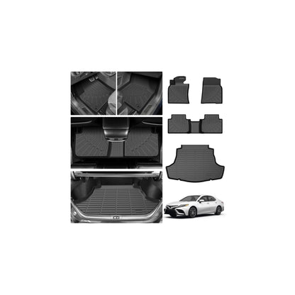 Cartist Floor Mats Fit for Honda HR-V HRV 2023 2024 2025 2026 (Include Hybrid) All Weather Floor Liners Front & 2nd Row Floor Mat for HRV Heavy Duty