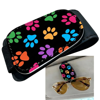 Ocean Turtle Car Sunglasses Holder Universal Magnetic Visor Accessories