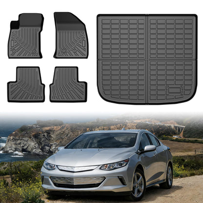 Cartist Floor Mats Fit for Honda HR-V HRV 2023 2024 2025 2026 (Include Hybrid) All Weather Floor Liners Front & 2nd Row Floor Mat for HRV Heavy Duty