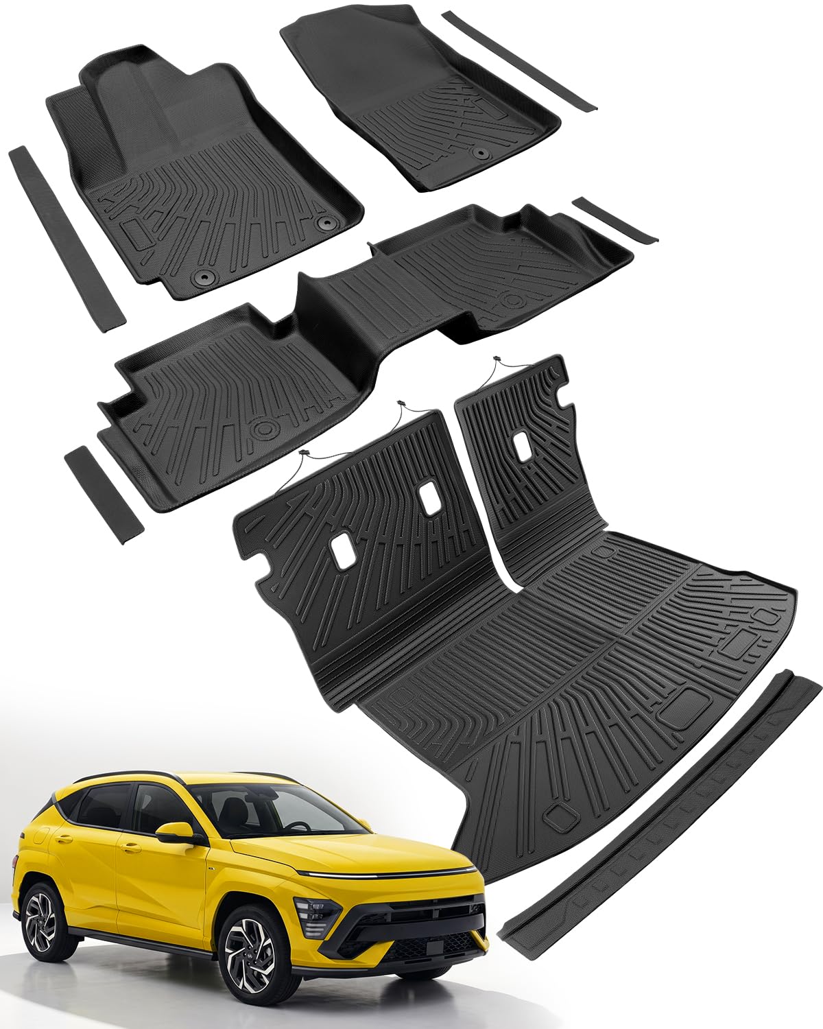 Car Floor Mats for Chevy Equinox for GMC Terrain 2018-2024